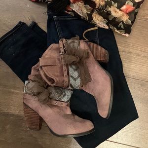 Tan Booties